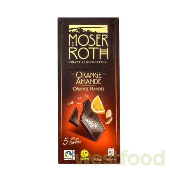 Шоколад MoserRoth Апельсин 125г