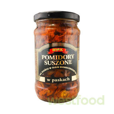 Помідори в'ялені М&K 280г Шматочки w paskach /уп.8 шт/