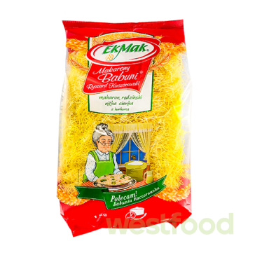 Макарони EkMak 1кг Babuni нитка /уп.10шт/
