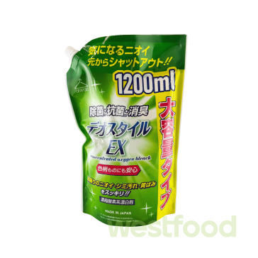 Концентр.кисневий відбілювач Rocket Soap запаска 1,2л /уп.9шт/ Яп