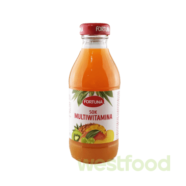 Сік Fortuna 300мл скло Мультивітамін /в уп.15шт/