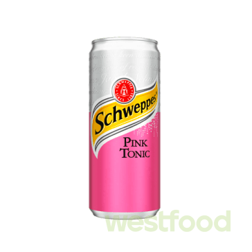 Напій Schweppes 330мл Pink Tonic /в уп.12шт/