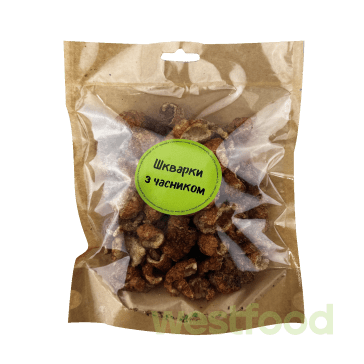 Шкварки з часником