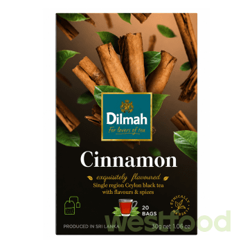 Чай Dilmah 20пак*1.5г Кориця /в уп.12шт/