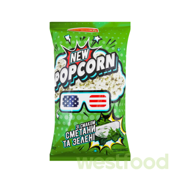 Попкорн Mr'Corn 70г сметана та зелень /в уп.18шт/