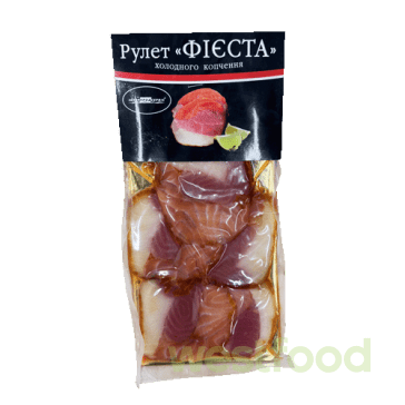 Рулет рибний х/к Фієста слайси в/у 1/0, 200г ІнтерПродСервіс
