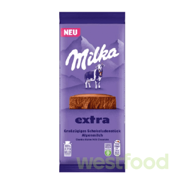 Шоколад Milka 190г Extra /в уп.15шт/