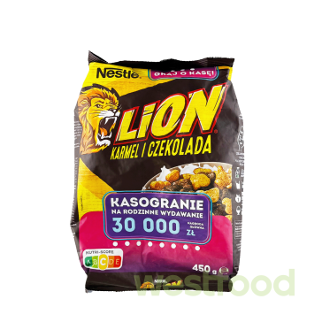 Сухий сніданок LION 450г Nestle /уп.18шт/