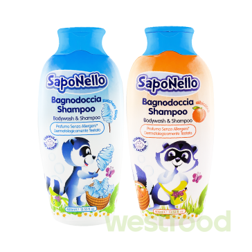 Гель-шампунь дитячий SapoNello 400мл в асорт.