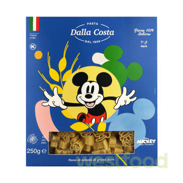 Макарони DALLA COSTA Disney 250г Mickey /уп.15шт/