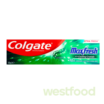 Зубна паста Colgate 100мл MaxFresh /в уп.12шт/