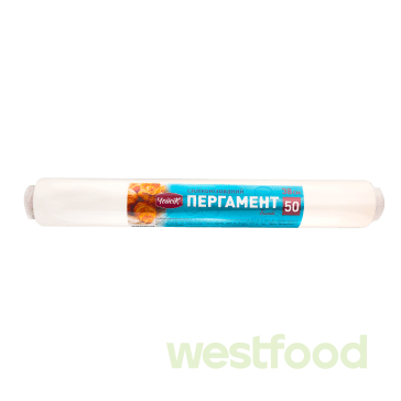 Пергамент Чойсік 38см*50м білий силіконізований /уп.15шт/