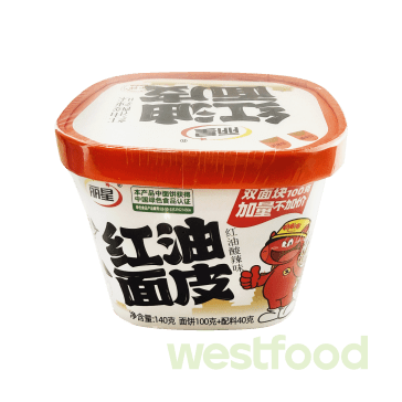 Локшина ш/п Li Xing 140г з кисло-гострим соусом F21-2 /уп.12шт/