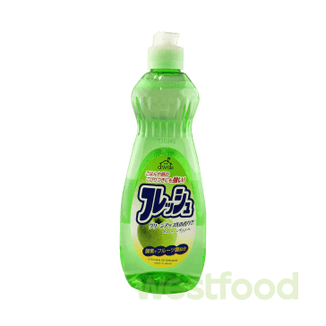 Засіб для миття посуду з фрукт.кисл.Яблуко Rocket Soap 600л /в уп.20шт/ Яп