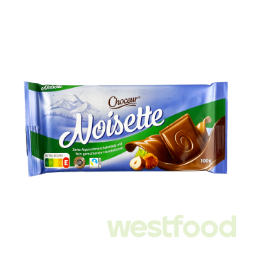 Шоколад Choceur Noisette 100г /в уп.60шт/