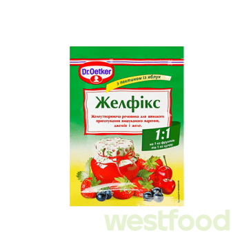 Желфікс 1:1 Dr.Oetker 20г /уп.40шт/