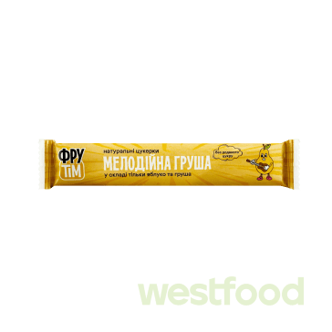 Цукерки натуральні ФРУТІМ 20г Ябл-Груша /в уп.50шт/