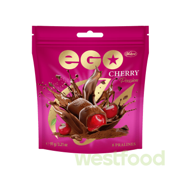 Цукерки EGO 91г CHERRY /уп.14шт/