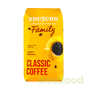 Кава в зернах Eduscho Family Classic 1кг /в уп.8шт/