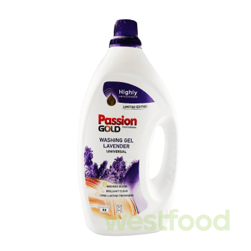 Гель для прання Passion Gold 3.52л Парфум.Prof.Lavandera Універ./уп.15шт/