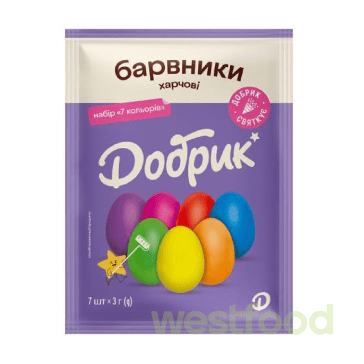 Набір барвників Добрик 7кольор