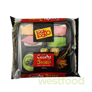 Желейки LookLooko Candy Sushi 100г /уп.12шт/