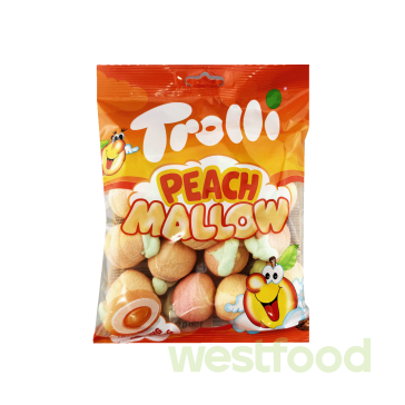Маршмелоу Trolli 150г Peach Mallow /в уп.8шт/