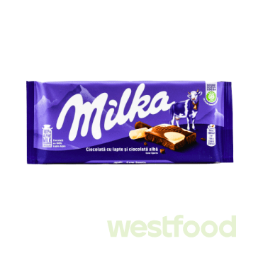 Шоколад Milka 100г Cow Spots /в уп.23 шт/