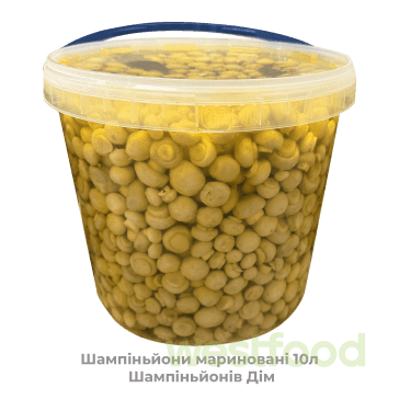 Шампіньони мариновані 10л Шампіньйонів Дім