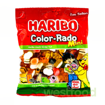 Желейки Haribo 160г Color-Rado mini/в уп.20шт/