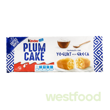 Бісквіт Kinder 192г Plum Cake /уп.15шт/