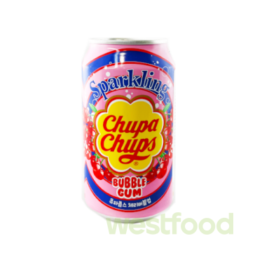 Напій ChupaChups BubbleGum Вишня 345мл/в уп.24шт/