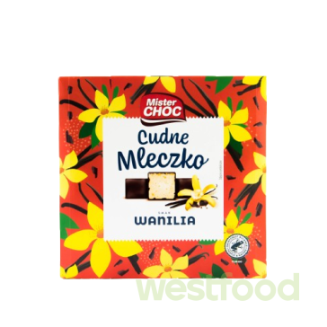 Цукерки MisterChoc Пташине молоко ваніль 380г /в уп.14шт/