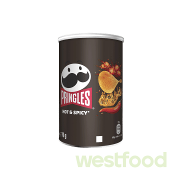Чіпси Pringles  70г Hot&Spisy /в уп.12шт/