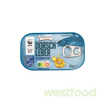 Печінка тріски ж/б Dreimaster 121г