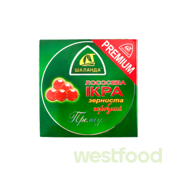 Ікра лососева зерниста Шаланда 100г ж/б Преміум