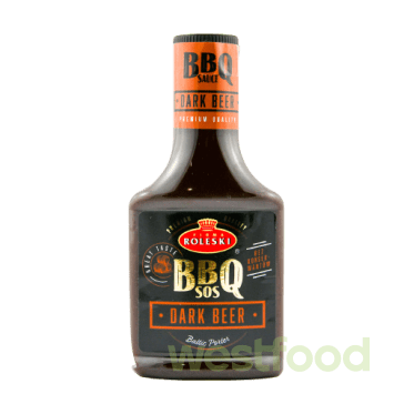 Соус Roleski 360г BBQSos Dark Beer /в уп.6шт/