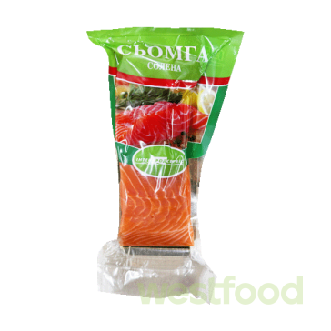 Лосось/Сьомга/ с/с філе шмат. в/у  200г ІнтерПродСервіс