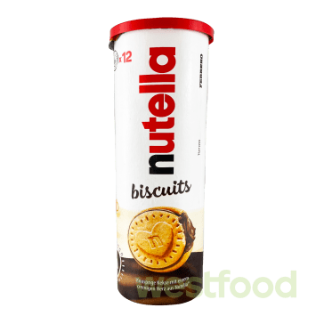 Печиво Nutella Biscuits 166г тубус /в уп.20шт/