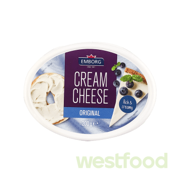 Крем-сир Emborg 200г вершковий 70%
