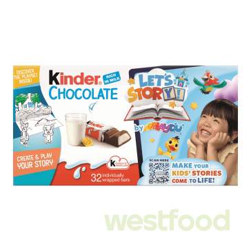 Шоколад Kinder Chocolate 4*100г /уп.10шт/