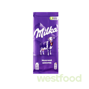 Шоколад Milka  90г Молочний /в уп.24 шт/