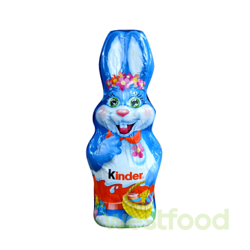 Шоколадний заєць Kinder 110 г, шт /в уп.18шт/