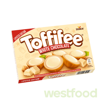 Цукерки Toffifee White 125г /в уп.30шт/