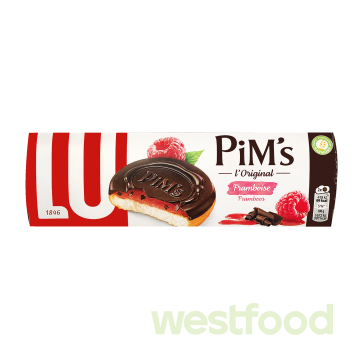 Печиво LU 150г PIM's Framboise /уп.15шт/