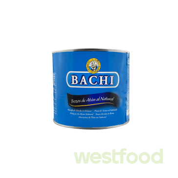 Тунець у власному соку BACHI 1700г