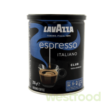 Кава мелена LAVAZZA ж/б Espresso Italiano  250г /в уп.12шт/