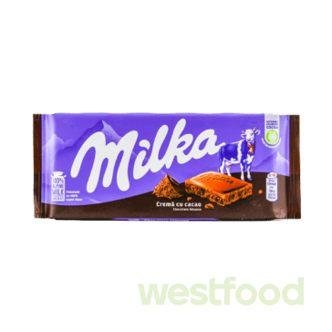 Шоколад Milka 100г Chocolate Mousse /в уп.22 шт/