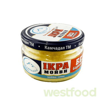 Ікра мойви пробійна солена Камчадал 180г с/б