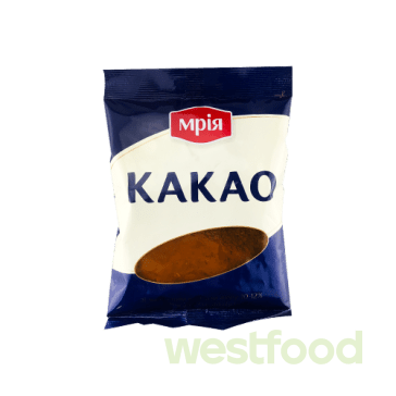 Какао-порошок 80г Мрія /уп.48шт/